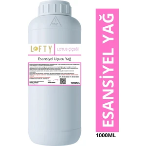 Lotus Çiçeği Esansiyel Uçucu Yağ, Konsantre Esans, Oda Kokusu 1000 ml
