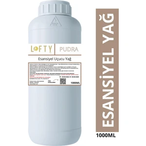 Pudra Esansiyel Uçucu Yağ, Konsantre Esans, Oda Kokusu 1000 ml