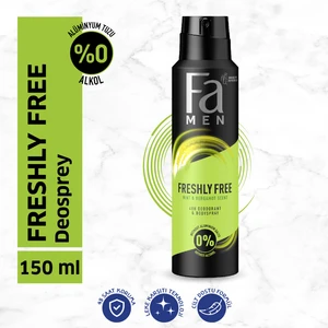Freshly Free Nane & Bergamot Erkek Deosprey 1 Adet