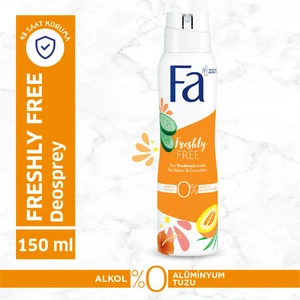 Freshly Free Salatalık & Kavun Kadın Deosprey 1 Adet