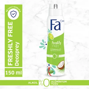 Freshly Free Misket Limonu & Hindistan Cevizi Deosprey