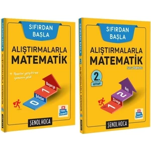 Şenol Hoca Yayınları Sıfırdan Başla - Alıştırmalarla Matematik 1 ve 2 - 2 Kitap (Ciltli)