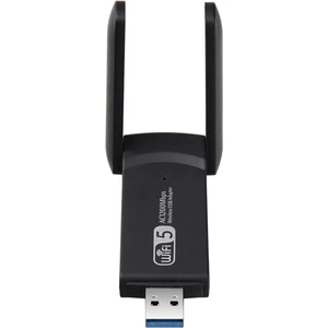 Wifi5 AC1300MBPS 2.4g+5g Wifi Dongle USB 3.0 Adaptör