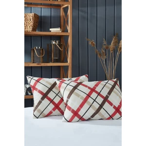 Komfort Home Baskılı Pamuklu Silikon Yastık 50 x 70 cm (2 Adet)