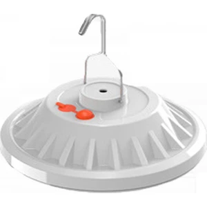 V61 60 LED'li Güneş Enerjili Kamp Lambası - Beyaz (Yurt Dışından)