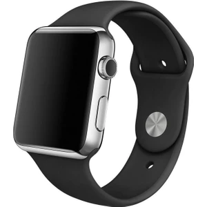 Apple Watch Uyumlu 7 41 mm Için Silikon Kordon Kayış M-L