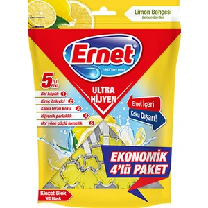 Ultra Hijyen Klozet Blok Limon Bahçesi 4 x 50 gr