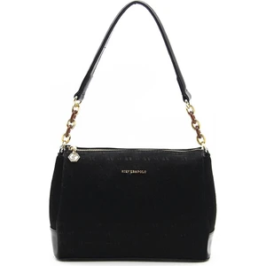 Silver Polo Silver  Polo Kadın Çapraz Çanta Siyah - Siyah NV910