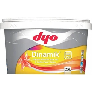 Dinamik Silikonlu Ipek Mat Iç Cephe Boyası 2,5lt #tümrenkler#