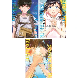 Seninle Bir Iklim 1-2-3. Ciltler Manga Seti - Makoto Şinkai