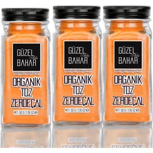 Güzel Ada Gıda Organik Toz Zerdeçal 3 x 50 gr