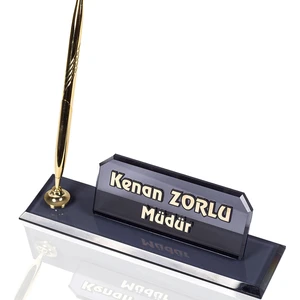 İsimlik Sepeti Kişiye Özel Elf Kristal Masa İsimliği  Ofis Masaüstü İsimlik