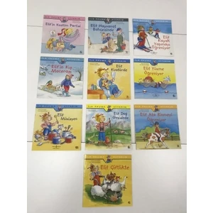 Elif Serisi Set 5: Elif'in Kostüm Partisi - Elif Hayvanat Bahçesinde - Elif Kayak Yapmayı Öğreniyor - Elif'in Kış Macerası - Elif Kuaförde - Elif Yüzme Öğreniyor - Liane Schneider - 10' Lu