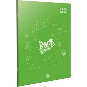 Defter Eko Back A5 Tel Dikişli Pp Kapak 80 Yp Kareli 4995