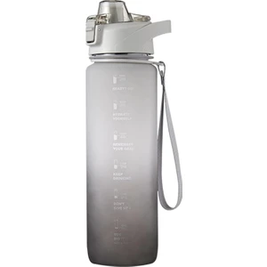 1100ML Zaman Işaretleyicili Spor Su Şişesi Bpa  (Yurt Dışından)