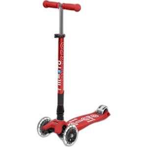 Maxi Micro Deluxe Foldable Red (Led) Çocuk Kırmızı Scooter MCR.MMD098