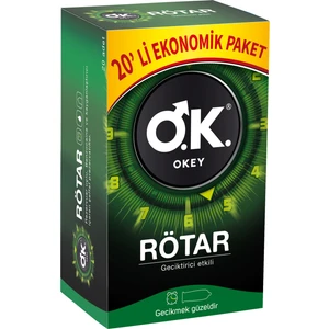 Rötar Prezervatif 20'li