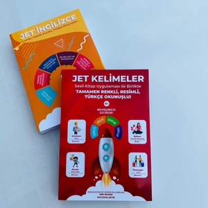 Jet Kelimeler , Jet Ingilizce ve Sesli Kitap Uygulama - 3'lü Set ( Batuhan Çetin )