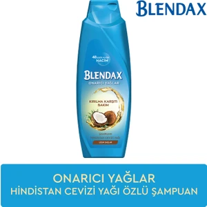 Kırılma Karşıtı Bakım - Onarıcı Yağlar Hindistan Cevizi Yağı Şampuan 500 ml