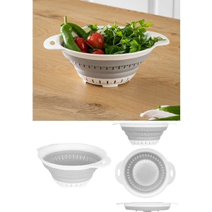 Katlanır Oval Akordiyon Süzgeç