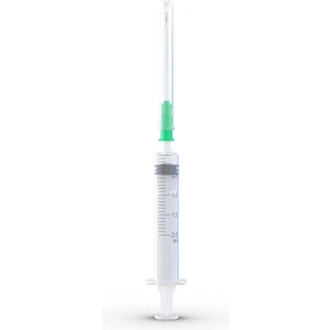 2 ml 3parça 21G 0.80X38MM Enjektör - 100LÜ
