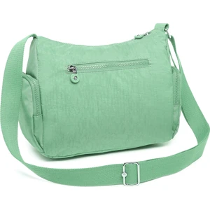 Smart Bags Krinkıl Kumaş Su Geçirmez Kadın Çapraz Çanta BC 1115 - Açık Yeşil