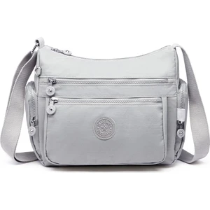 Smart Bags Kadın Postacı Çantası Krinkıl Kumaş 1115 A.gri