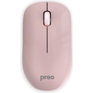 Ergonomik Pastel Kablosuz Sessiz Mouse Pembe M19