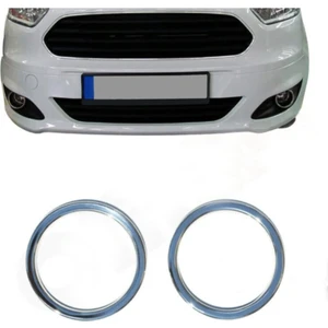 Alminox Oto Ford Courier 2014 > Sis Çerçevesi P.çelik 2 Prç.