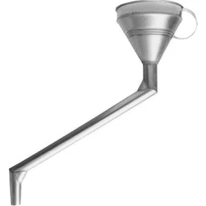 Site Hırdavat Dirsekli Yağ Hunisi, 19CM