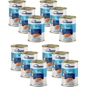 Yetişkin Kedi Konserve Somonlu Ezme 12'li 400GR