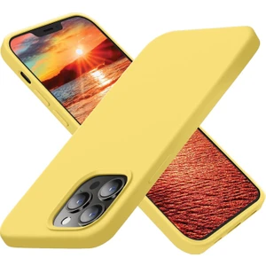 Bilişim Akademi Apple iPhone 13 Pro  Kılıf Lansman Içi Kadife Silikon Kapak Kılıf