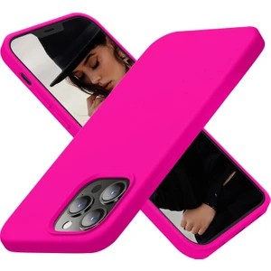 Bilişim Akademi Apple iPhone 13 Pro  Kılıf Lansman Içi Kadife Silikon Kapak Kılıf