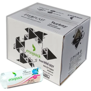 Evsel Mini Boy Çöp Torbası 40 x 50 adet 2000'LI Çöp Poşeti