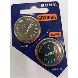 2 Adet Sony CR2450 2450 Lityum 3 V Düğme Pil Pil