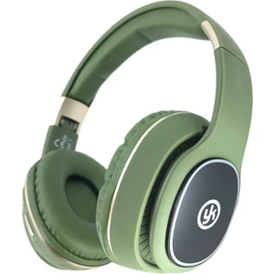 Yk LED Kulak Üstü Bluetooth Kulaklık Yeşil