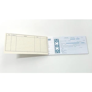Çek Tipi Senet 50 Yaprak 23.5 x 11 cm