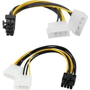 Us Technology 8 Pin Pci Express Ekran Kartı Power Güç Çevirici Çoklayıcı Kablo