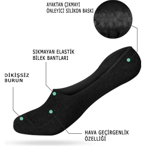 Mem Socks 6'lı Unisex Çocuk Babet Çorap