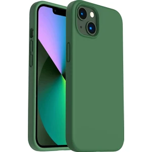 Bilişim Akademi iPhone 13 Mini Kılıf Lansman Içi Kadife Silikon Kapak Kılıf