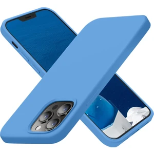 Bilişim Akademi iPhone 13 Pro Kılıf Lansman Içi Kadife Silikon Kapak Kılıf
