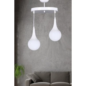 Aydın Homelight Damla 2'li Beyaz Avize