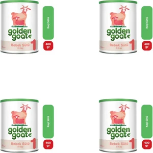 Golden Goat 1 Keçi Sütü Bazlı Bebek Sütü 400 Gr*4 Kutu