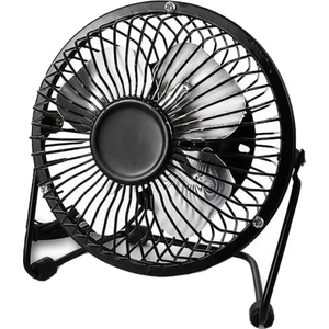 Masa Üstü USB Fan Soğutucu Vantilatör Klima USB Girişli Metal Serinletici Fan Vantilatör Masaüstü