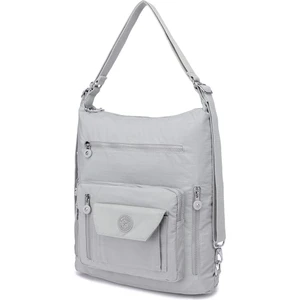 Smart Bags Hem Sırt Hem de Omuz Kadın Çantası BC 1205 4001 - Açık Gri