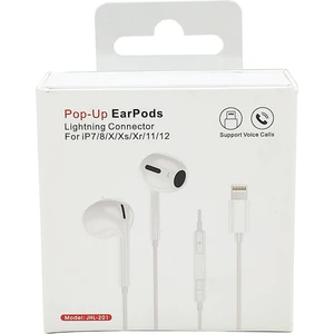 Pop-Up Earpods Lightning Kablolu Kulaklık 7/8/11/12/13 JHL-201