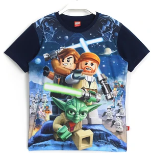 Erkek Çocuk Star Wars Iıı Oyun Baskılı Çocuk T-Shirt