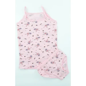 Kız Çocuk Balerin Baskılı Bikini Takımı