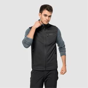 Jack Wolfskin Hıghest Peak Vest M Siyah Erkek Yelek 1307361-6000