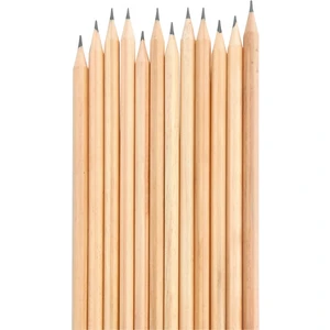 25 Adet Naturel Kurşun Kalem